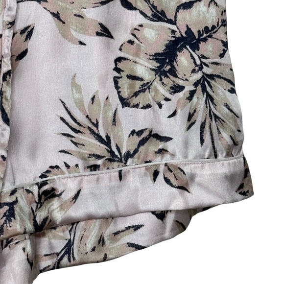 House of Harlow 1960 Tropical Satin Blush Pink PJ shorts SZ. M - Picture 11 of 13